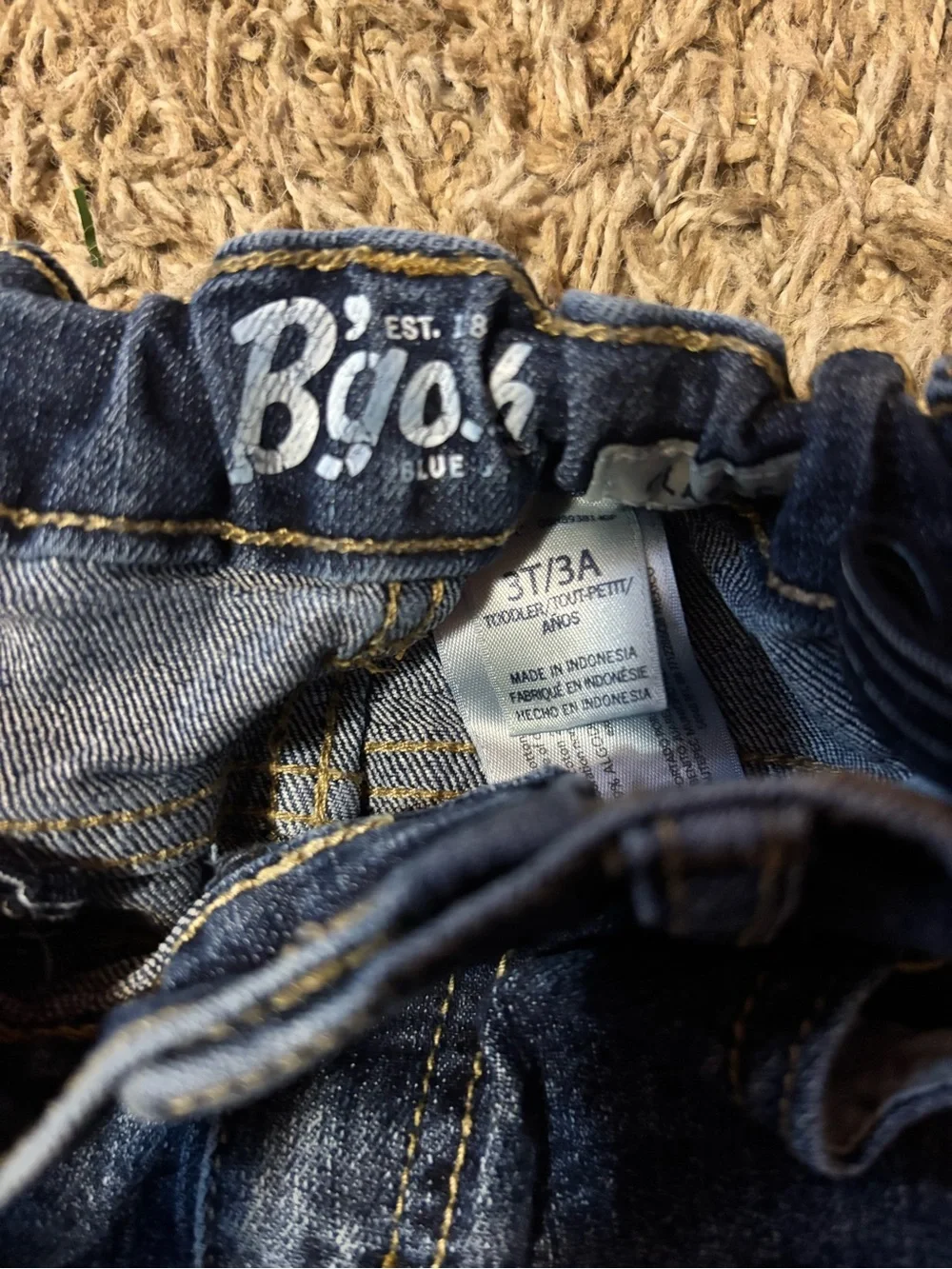 OshKosh B'gosh Dark Blue Toddler Denim jeans